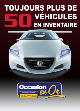 Occasion en Or - Chambly Honda